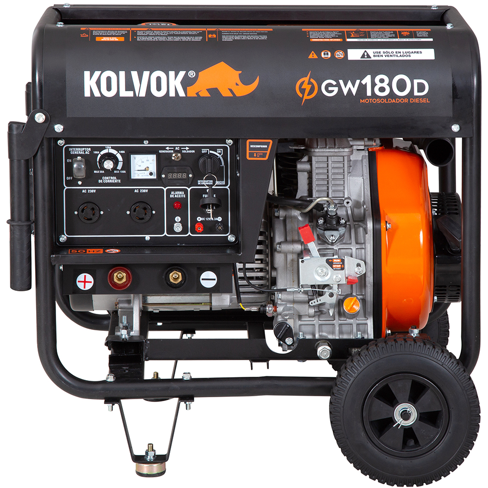 Generador eléctrico monofásico GO30D 3KVA diésel - Kolvok