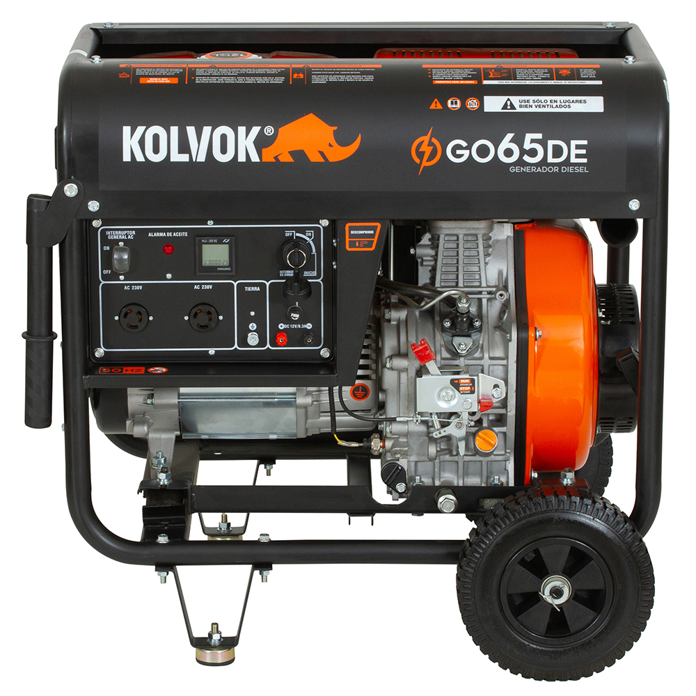 GENERADOR KOLVOK GO65DE 6.5KVA 220V