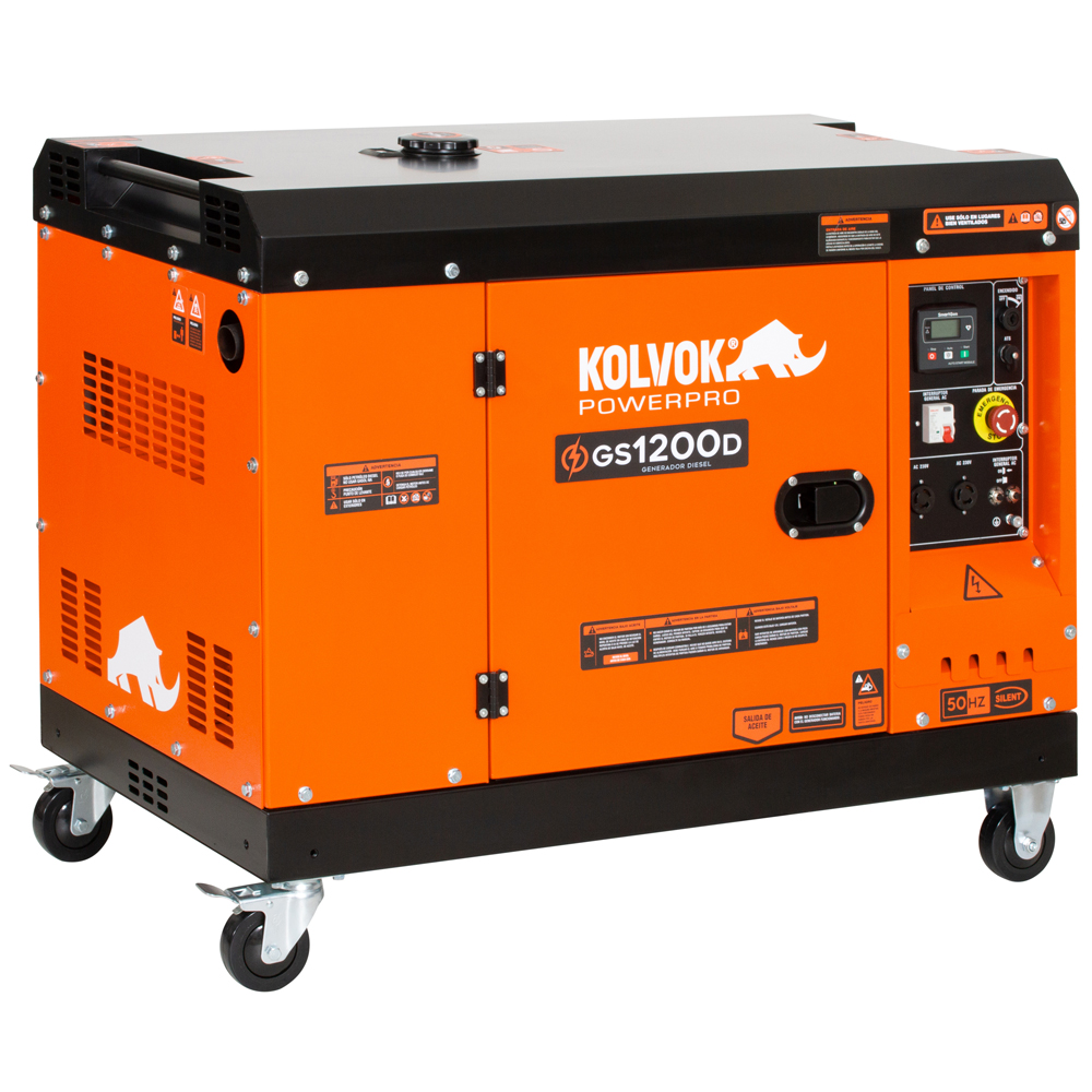 GENERADOR KOLVOK GS1200D 12.0KVA 220V