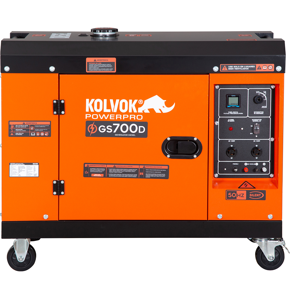 GENERADOR KOLVOK GS700D 5.5KVA 220V