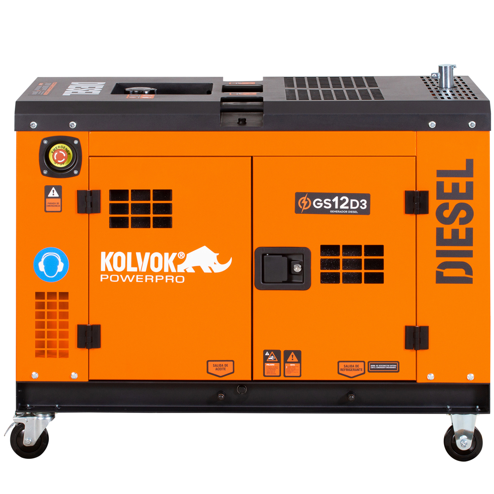 GENERADOR KOLVOK GS12D3 11.5KVA 380V